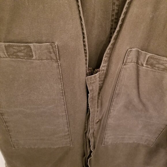 Cabela's Utility Tech Tactical Cargo Outdoor Vest Mens L Cotton Full Zip 56835 - Picture 9 of 9